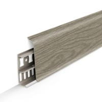 Плинтус Lexida 253 Ясень серый